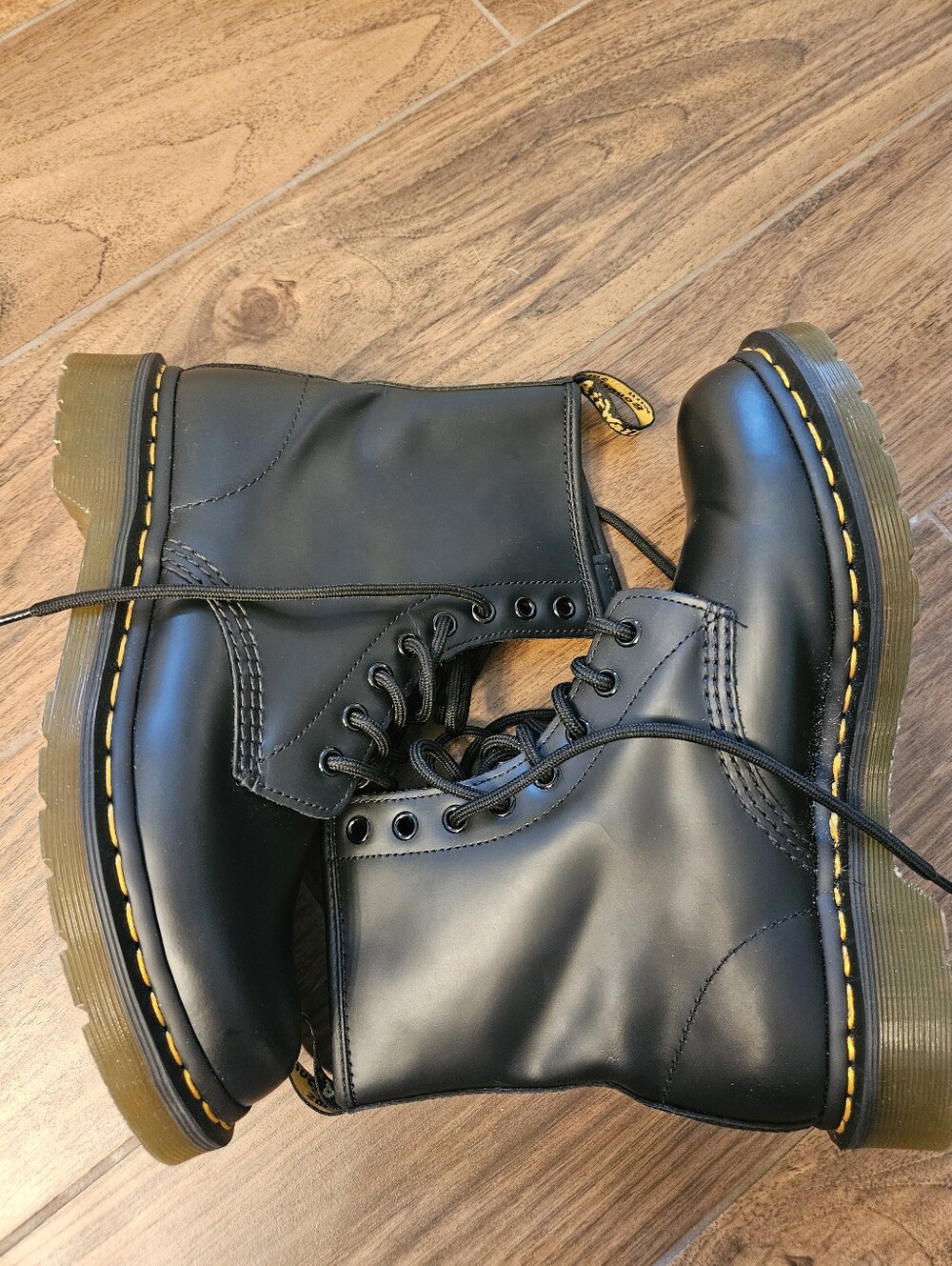 Dr. Martens 1460 Smooth Leather 8-Eye Combat Boots